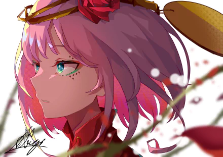 HD desktop wallpaper featuring Destiny, a character from the anime Takt Op. Destiny, with vibrant colors and intricate details.