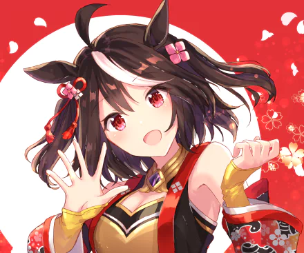 Kitasan Black Anime Uma Musume: Pretty Derby HD Desktop Wallpaper | Background Image
