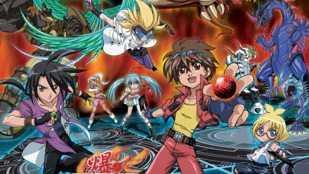 Anime Bakugan Battle HD Desktop Wallpaper | Background Image
