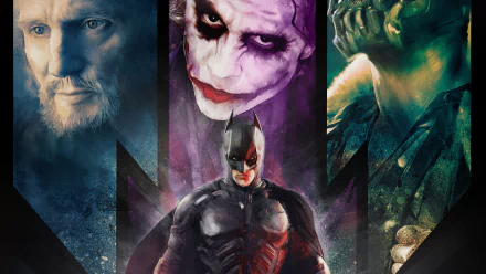 Ra's al Ghul Joker Batman movie the dark knight trilogy HD Desktop Wallpaper | Background Image