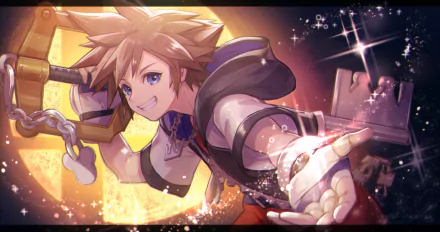 Keyblade Sora (Kingdom Hearts) video game Super Smash Bros. Ultimate HD Desktop Wallpaper | Background Image
