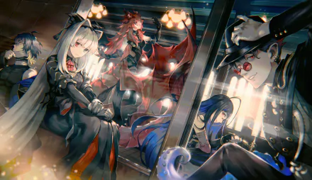 Sheol (Alchemy Stars) Leona (Alchemy Stars) Kleken (Alchemy Stars) Hydrad (Alchemy Stars) Connolly (Alchemy Stars) video game Alchemy Stars HD Desktop Wallpaper | Background Image