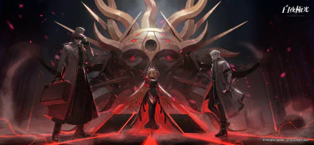 Victoria (Alchemy Stars) Nails (Alchemy Stars) Faust (Alchemy Stars) video game Alchemy Stars HD Desktop Wallpaper | Background Image