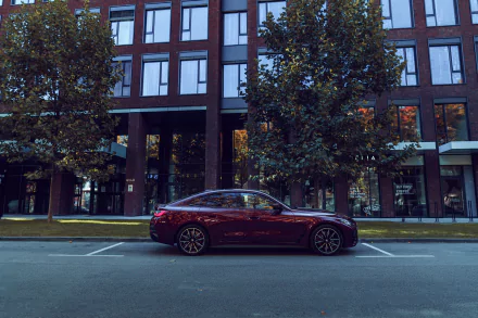 BMW 420d xDriver Gran Coupé M Sport vehicle BMW 4 Series HD Desktop Wallpaper | Background Image