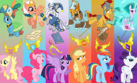 Mistmane (My Little Pony) Somnambula (My Little Pony) Meadowbrook (My Little Pony) Rockhoof (My Little Pony) Flash Magnus Star Swirl the Bearded Rarity (My Little Pony) Rainbow Dash Fluttershy (My Little Pony) Pinkie Pie Applejack (My Little Pony) Twilight Sparkle TV Show My Little Pony: Friendship Is Magic HD Desktop Wallpaper | Background Image