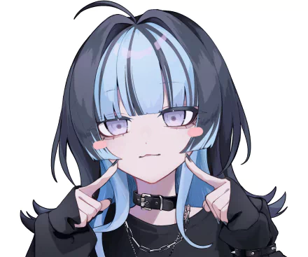 two-toned hair Anime girl anime girl HD Desktop Wallpaper | Background Image