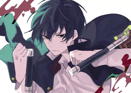 Kyoya Hibari Anime Katekyō Hitman Reborn! HD Desktop Wallpaper | Background Image