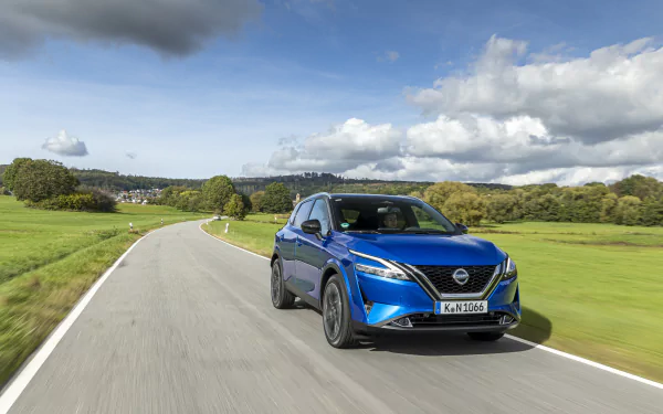 SUV vehicle Nissan Qashqai 4×4 HD Desktop Wallpaper | Background Image