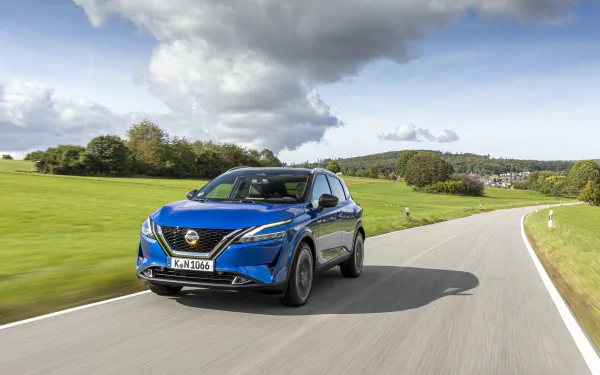 SUV vehicle Nissan Qashqai 4×4 HD Desktop Wallpaper | Background Image