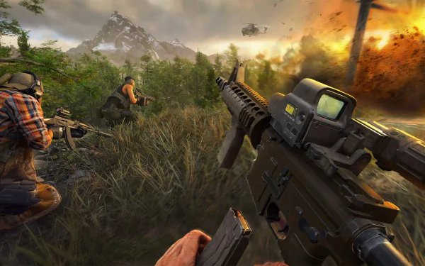 video game Tom Clancy's Ghost Recon Frontline HD Desktop Wallpaper | Background Image