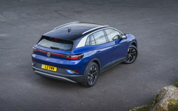 electric car Volkswagen ID.4 Pro vehicle Volkswagen ID.4 HD Desktop Wallpaper | Background Image