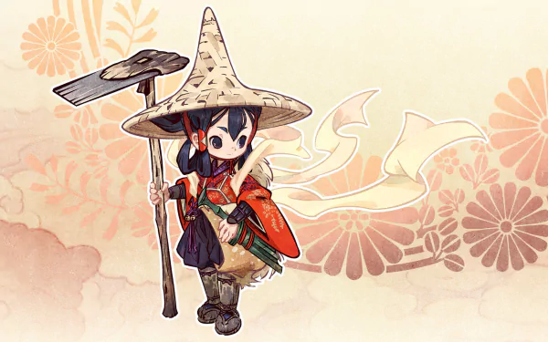 video game Sakuna: Of Rice And Ruin HD Desktop Wallpaper | Background Image
