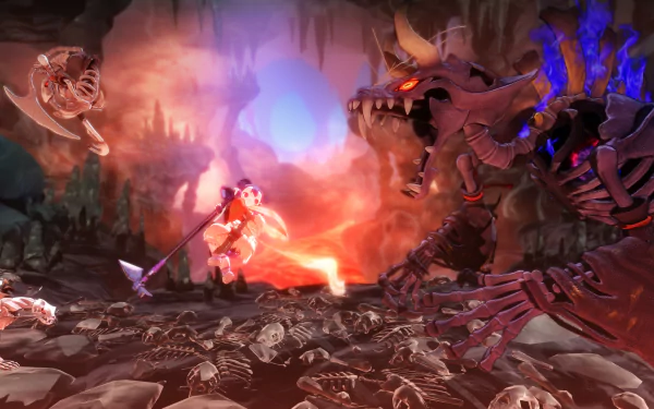 video game Sakuna: Of Rice And Ruin HD Desktop Wallpaper | Background Image