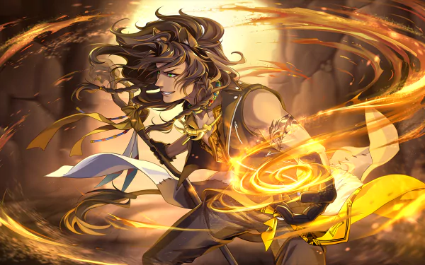 Leona Kingscholar video game Twisted Wonderland HD Desktop Wallpaper | Background Image