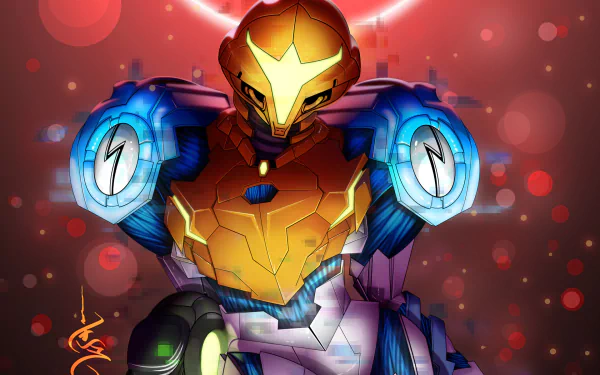 Samus Aran video game Metroid Dread HD Desktop Wallpaper | Background Image