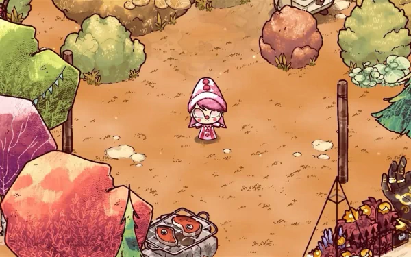 video game Cozy Grove HD Desktop Wallpaper | Background Image