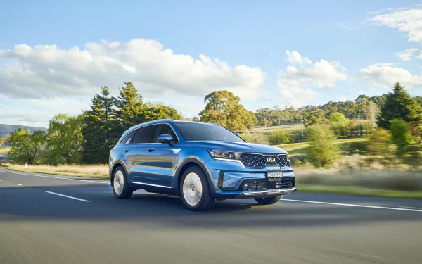 SUV Kia Sorento Plug-in Hybrid vehicle Kia Sorento HD Desktop Wallpaper | Background Image