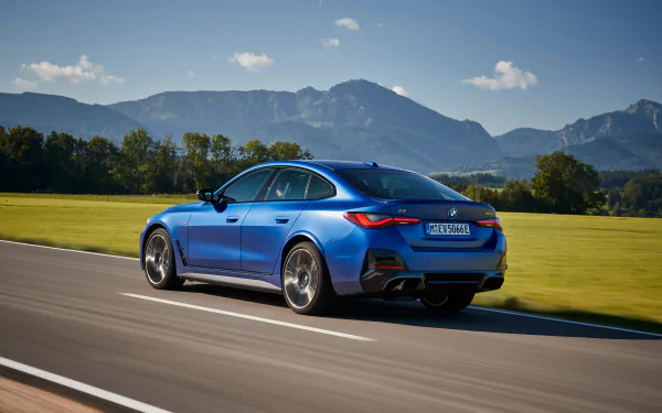 vehicle BMW i4 M50 HD Desktop Wallpaper | Background Image