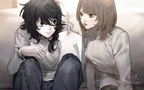 Light Yagami L (Death Note) Anime Death Note HD Desktop Wallpaper | Background Image