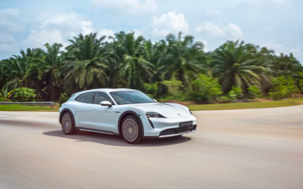 Porsche Taycan 4S Cross Turismo vehicle Porsche Taycan 4S HD Desktop Wallpaper | Background Image