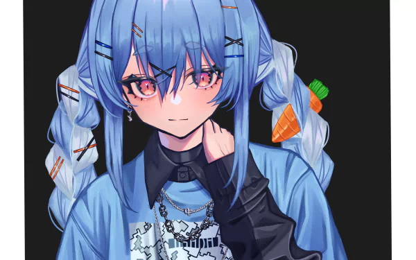 hololive Usada Pekora Anime Virtual Youtuber HD Desktop Wallpaper | Background Image