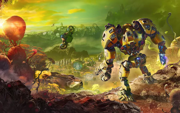 video game The Riftbreaker HD Desktop Wallpaper | Background Image