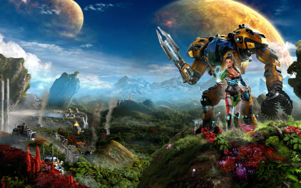 video game The Riftbreaker HD Desktop Wallpaper | Background Image