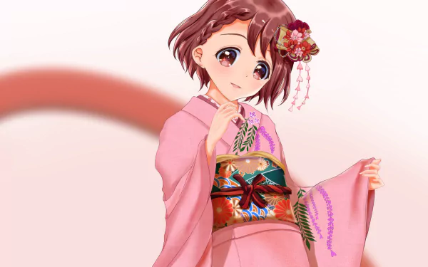 kimono Nodoka Hanadera Anime Healin' Good PreCure HD Desktop Wallpaper | Background Image