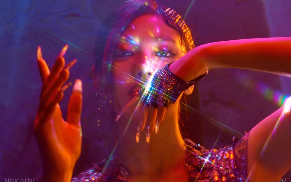 Ningning (Singer) music Aespa HD Desktop Wallpaper | Background Image