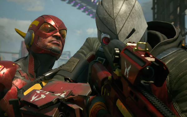 Deadshot video game Suicide Squad: Kill the Justice League HD Desktop Wallpaper | Background Image