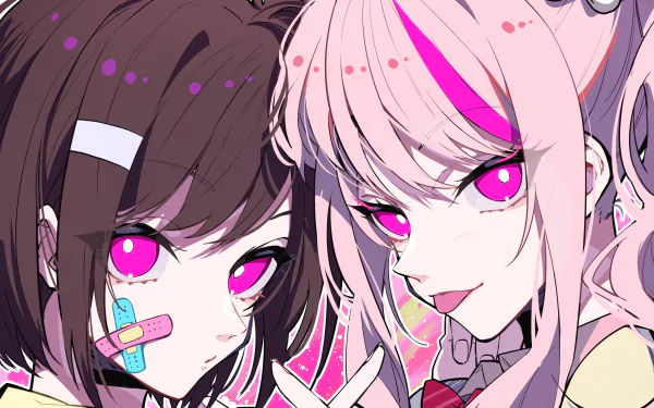 Ena Shinonome Akiyama Mizuki video game Project Sekai: Colorful Stage! feat. Hatsune Miku HD Desktop Wallpaper | Background Image