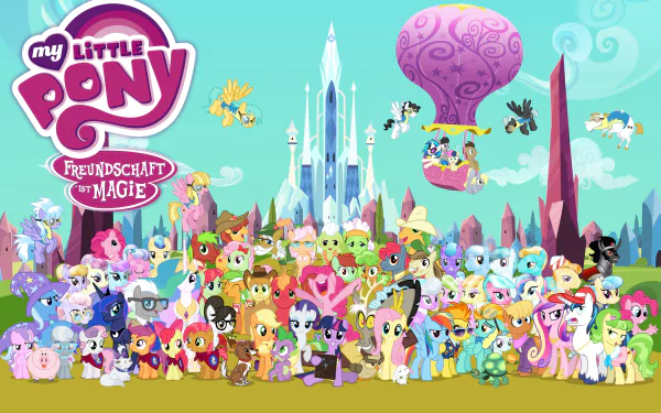 TV Show My Little Pony: Friendship Is Magic HD Desktop Wallpaper | Background Image