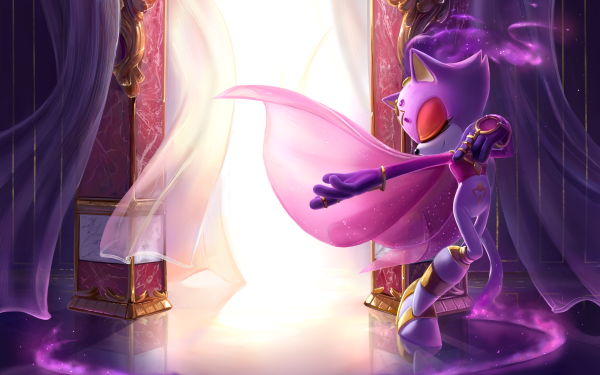 Video Game Sonic the Hedgehog Sonic Blaze the Cat HD Wallpaper | Background Image