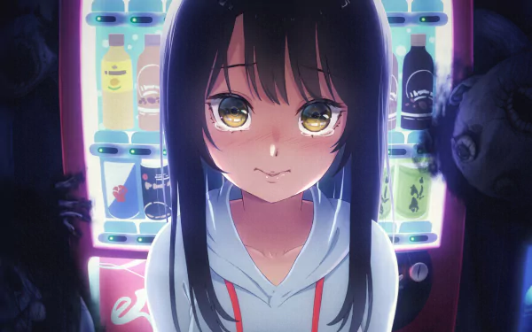 Miko Yotsuya Anime Mieruko-chan HD Desktop Wallpaper | Background Image