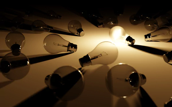 man made light bulb HD Desktop Wallpaper | Background Image