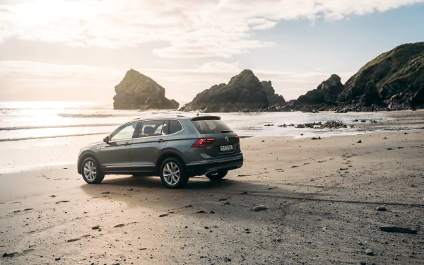 SUV vehicle Volkswagen Tiguan Allspace HD Desktop Wallpaper | Background Image