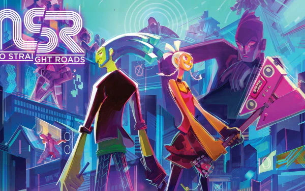 video game No Straight Roads HD Desktop Wallpaper | Background Image