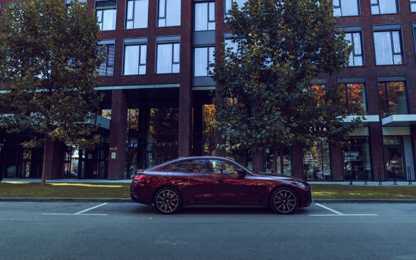 BMW 420d xDriver Gran Coupé M Sport vehicle BMW 4 Series HD Desktop Wallpaper | Background Image