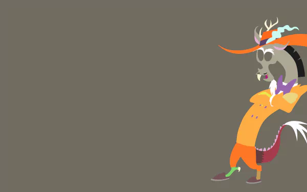minimalist Discord (My Little Pony) TV Show My Little Pony: Friendship Is Magic HD Desktop Wallpaper | Background Image