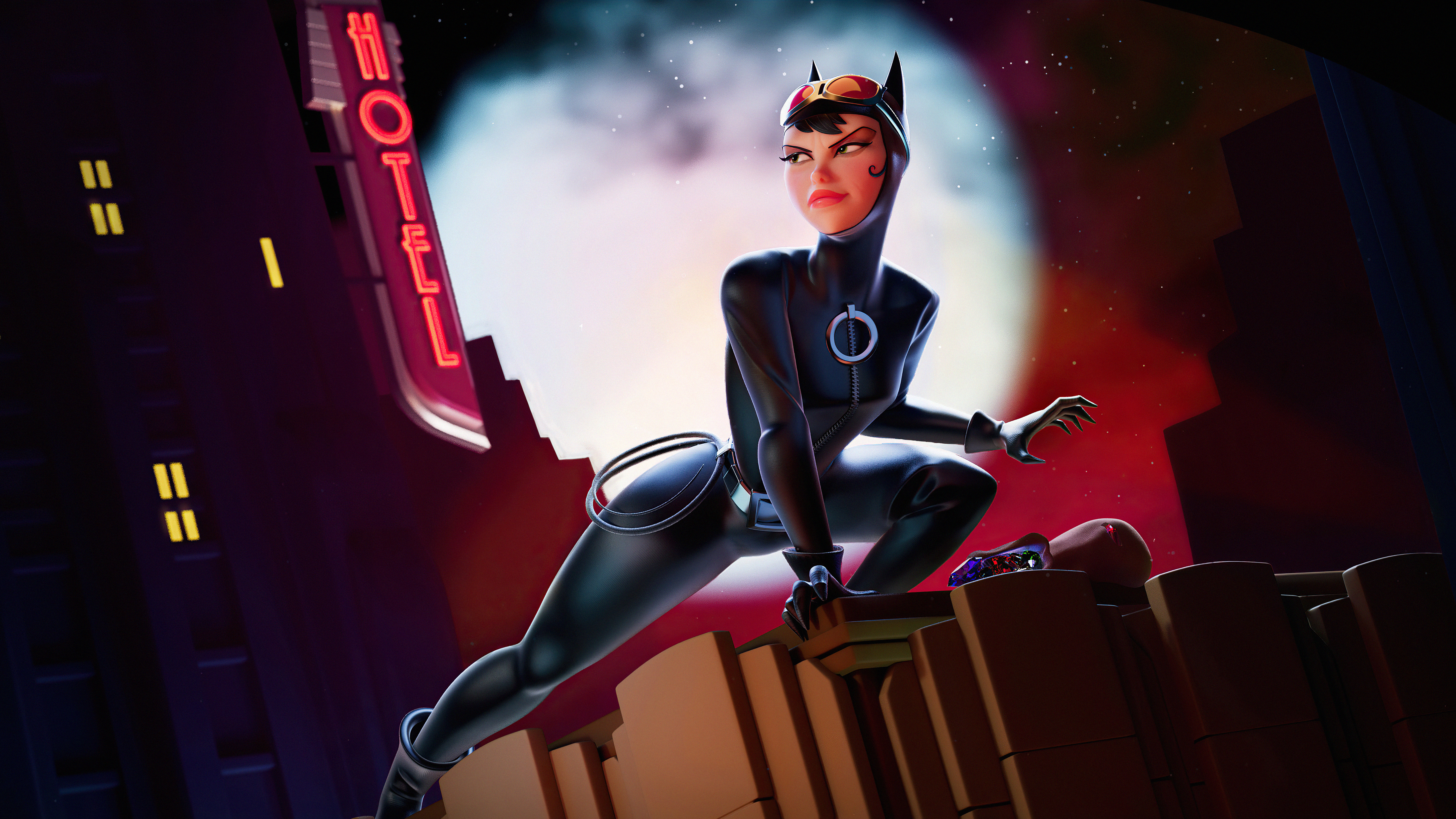 Comics Catwoman 4k Ultra HD Wallpaper