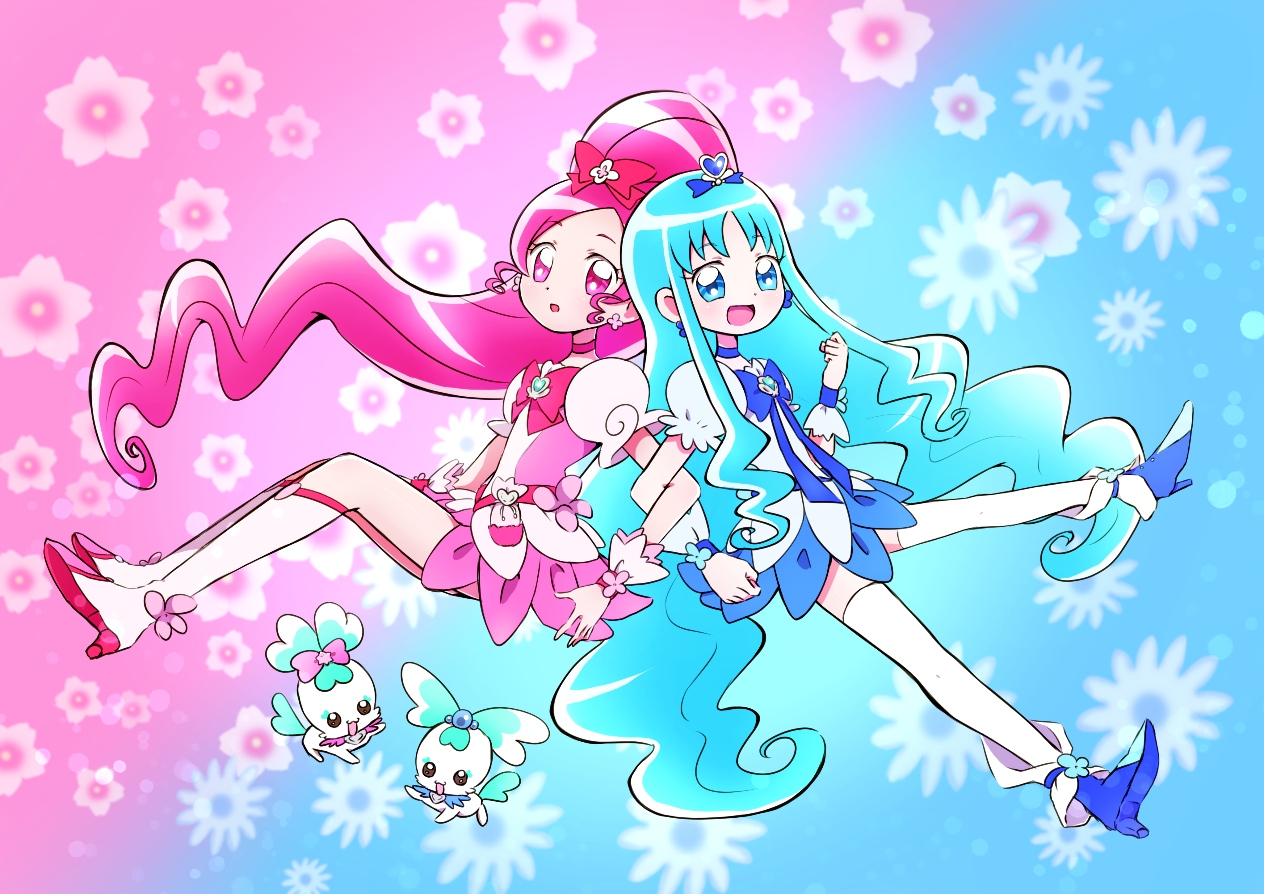 Anime Heartcatch Precure! HD Wallpaper | Background Image