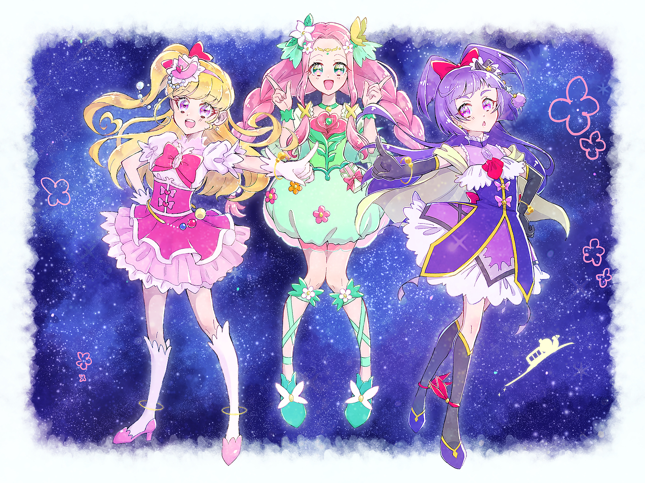 Anime Witchy PreCure! HD Wallpaper | Background Image