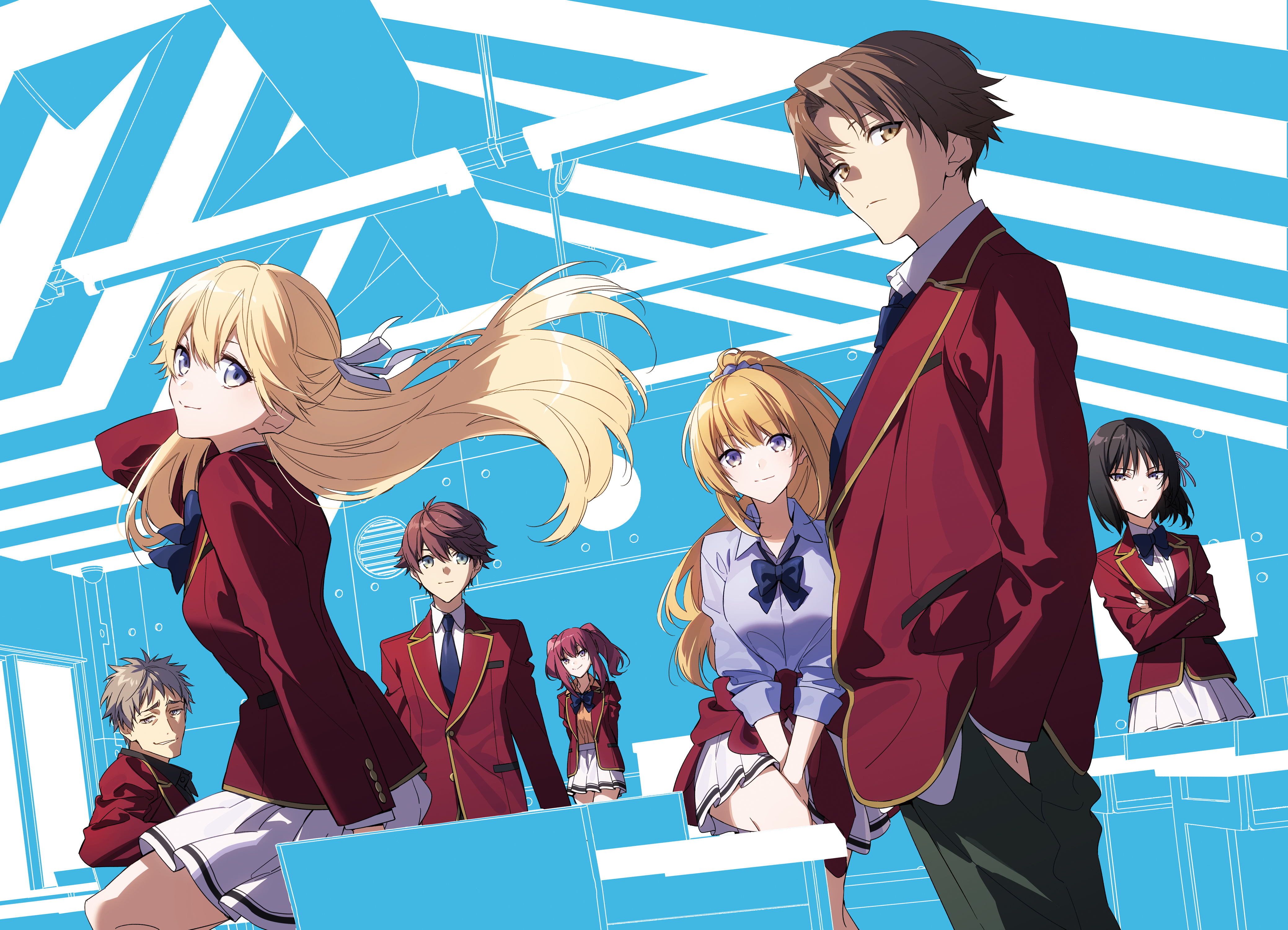 Classroom of the Elite Season 3 Man is wolf to man. - Watch on Crunchyroll