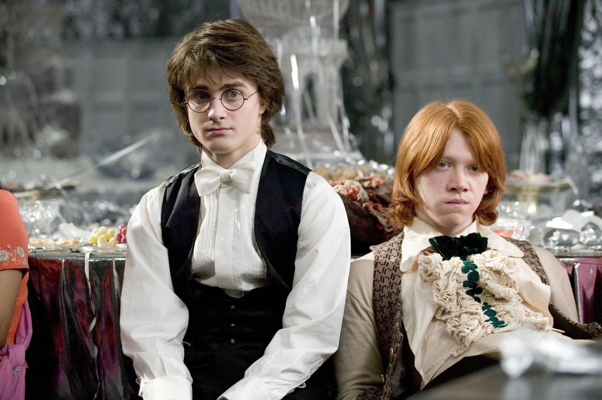 Download Ron Weasley Rupert Grint Daniel Radcliffe Harry Potter Movie Harry Potter And The Goblet Of Fire HD Wallpaper