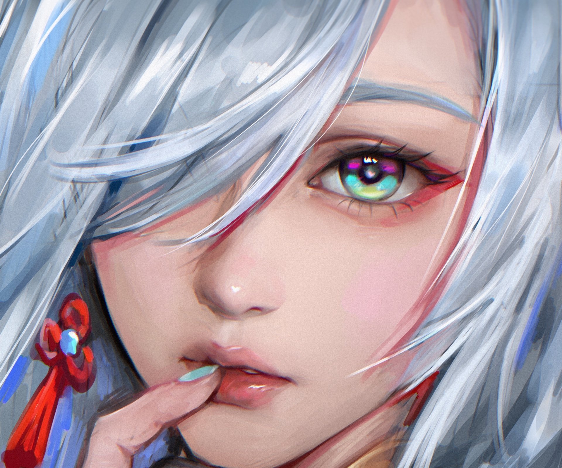 Download Shenhe (Genshin Impact) Video Game Genshin Impact HD Wallpaper