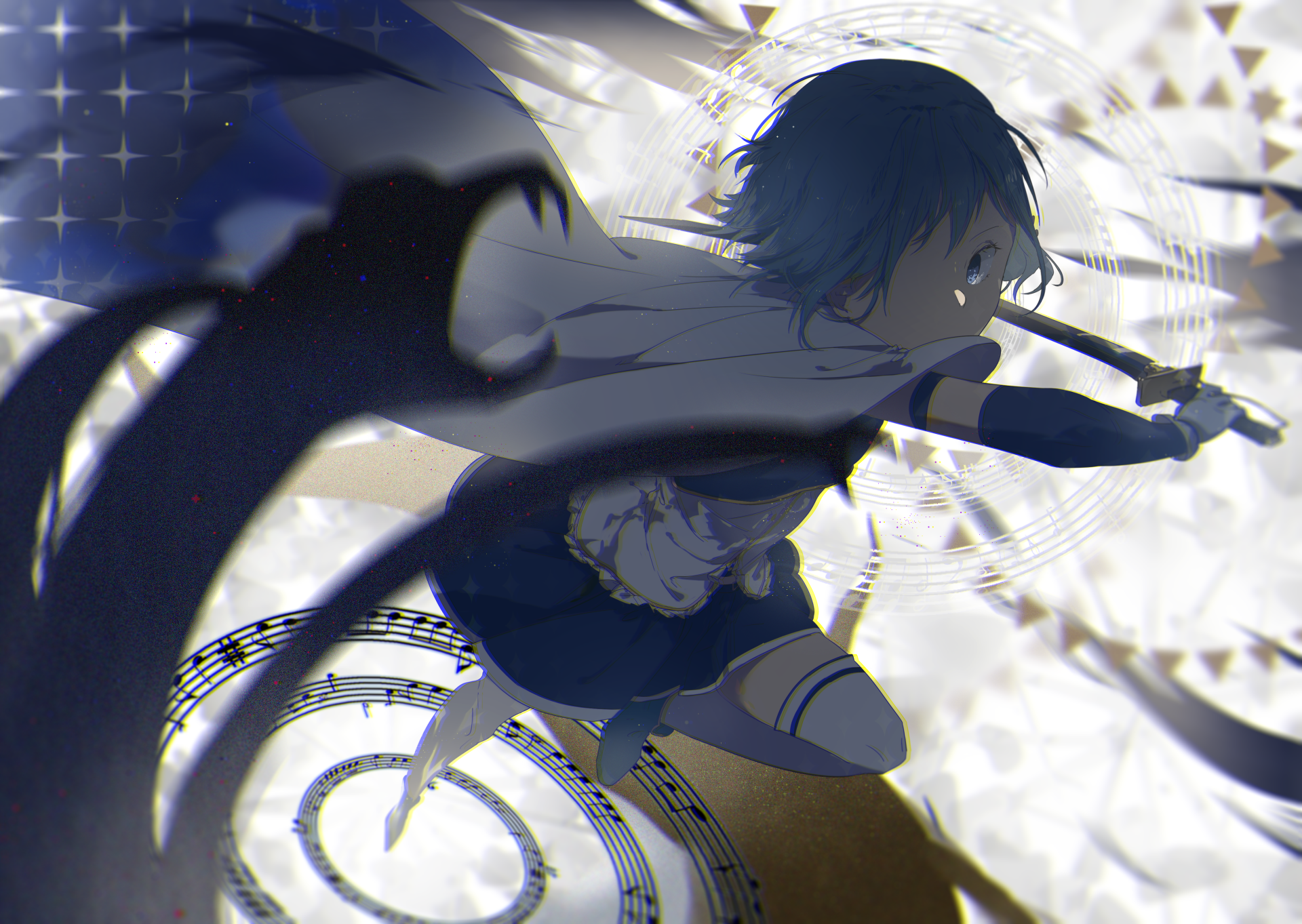 Download Sayaka Miki Anime Puella Magi Madoka Magica 4k Ultra HD Wallpaper