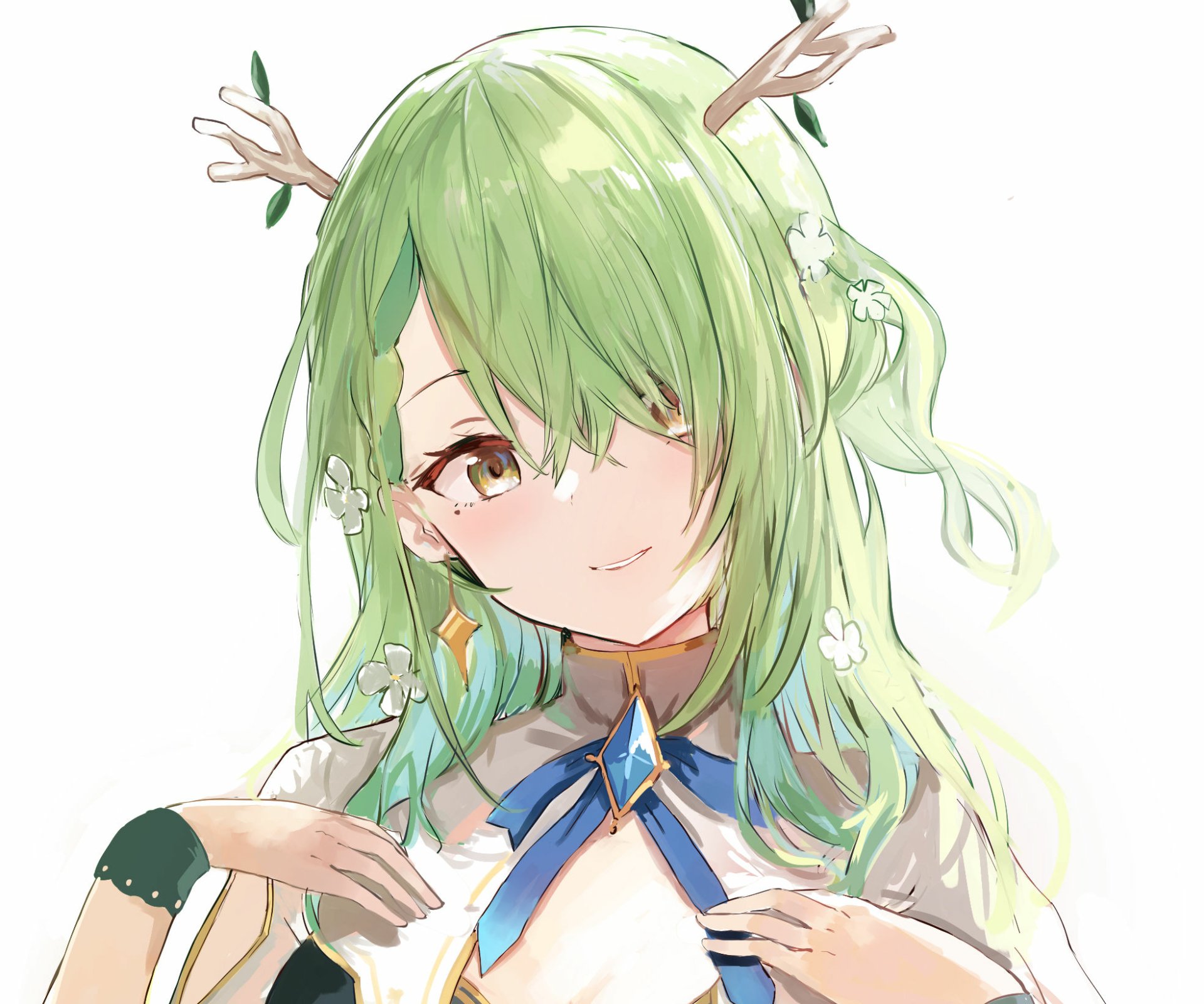 Download Hololive Ceres Fauna Anime Virtual Youtuber HD Wallpaper