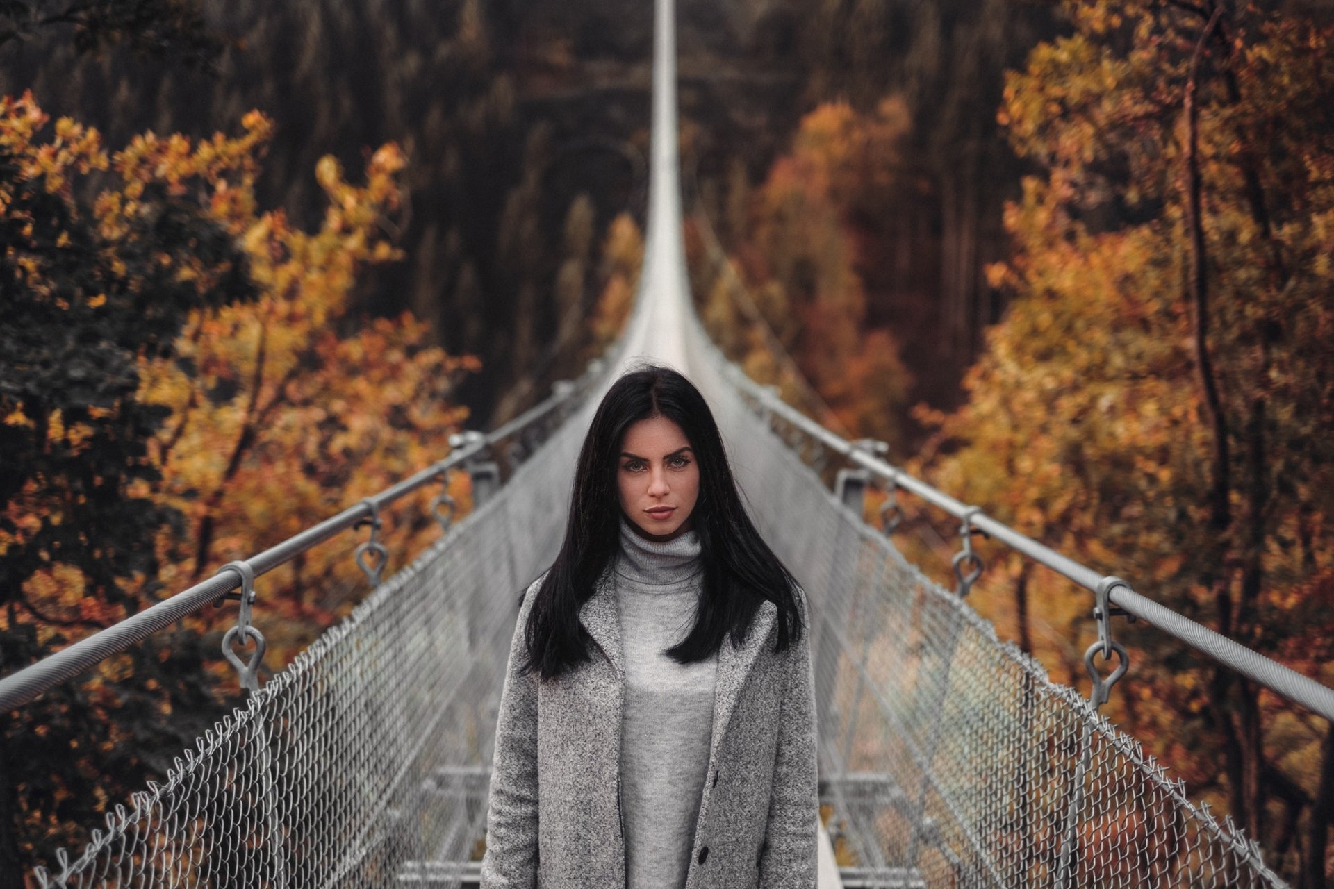 Download Depth Of Field Black Hair Woman Marlen Valderrama Alvaréz HD Wallpaper by Martin Kühn