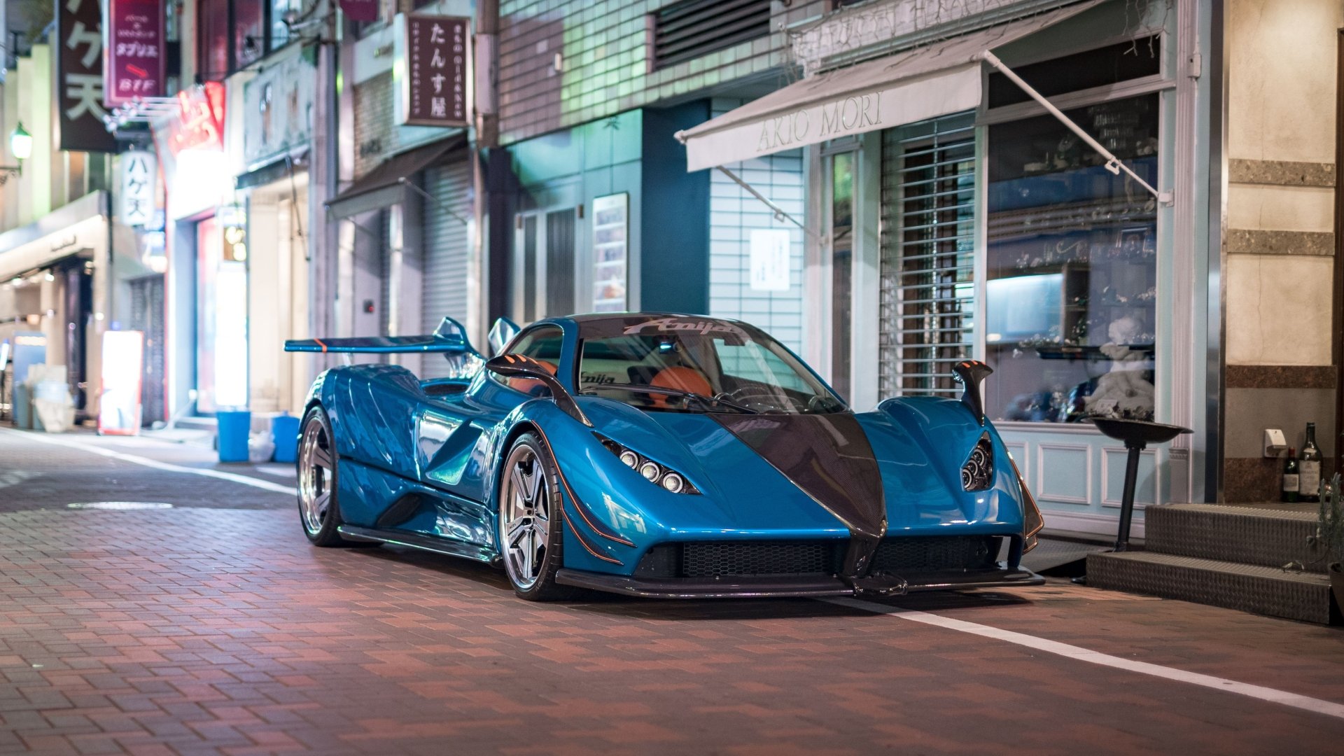 Download Supercar Vehicle Pagani Zonda 4k Ultra HD Wallpaper