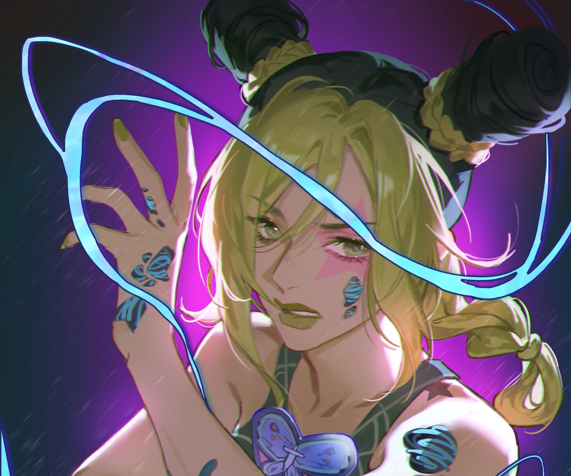 Download Stone Ocean (Jojo's Bizarre Adventure) Jolyne Cujoh Anime Jojo's Bizarre Adventure HD Wallpaper